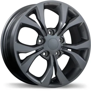 Replika – R197 – Gunmetal – 17″x6.5″ 40mm – All weather Wheels – R197-1765-73MN+40C715